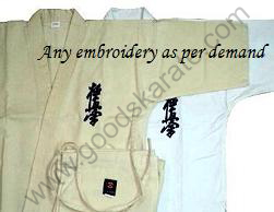Unbleached kyokushin Gi